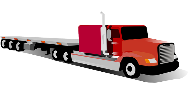 ilustrace kamionu bez návěsu